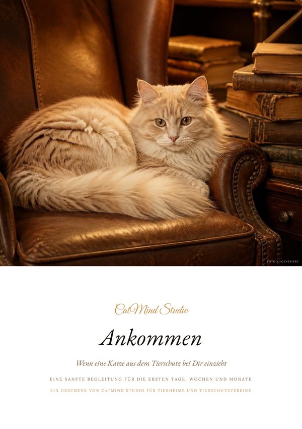 Cover: Ankommen – Wenn eine Katze aus dem Tierschutz bei Dir einzieht