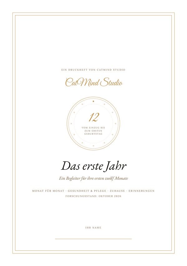 Cover: Das erste Jahr